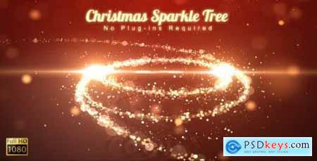 Videohive Christmas Sparkle Tree 6314977