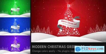 Videohive Modern Christmas Greetings 6103859