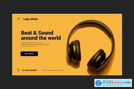 Beat & Sound - Landing Page