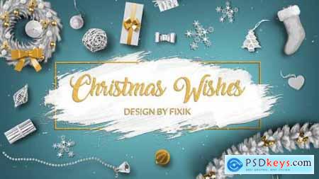 Videohive Christmas Wishes After Effects Template 22980644