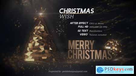 Videohive Christmas Wish 22997083