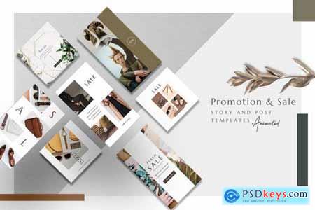 Animated Instagram Basic Pack - Promotion and Sale