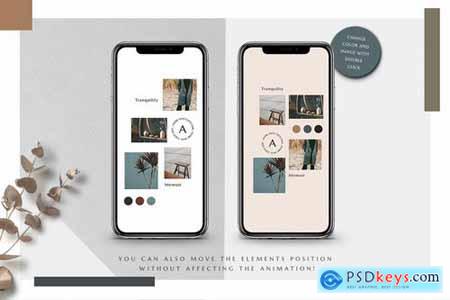 Animated Instagram Basic Pack - Moodboard