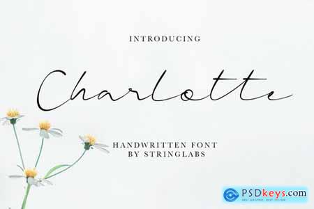 Charlotte - Casual Handwritten Font 4321338
