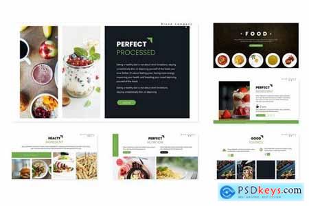 Food - Powerpoint Google Slides and Keynote Templates