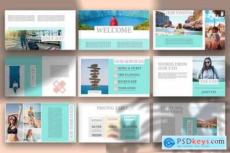 WETWET - Vocation Powerpoint Google Slides and Keynote Templates