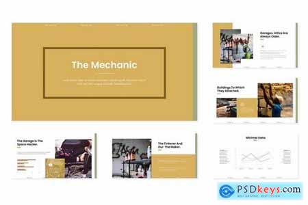 The Mechanic - Powerpoint Google Slides and Keynote Templates
