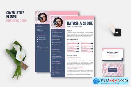 Natasha - Business CV Resume Set