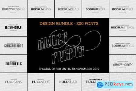 BLACK FRIDAY Type Design BUNDLE! 4316083