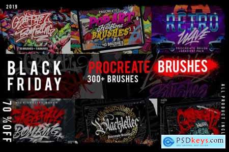 Black Friday- Brushes BUNDLE 4324202