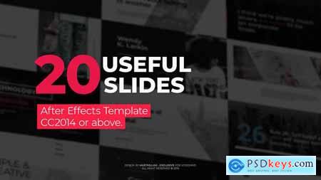 Videohive 20 Useful Typography Slides 23710054