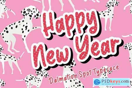 Dalmaspot Dalmatian Spot Typeface