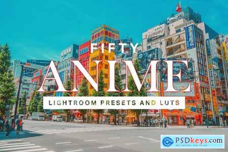 50 Anime Lightroom Presets and LUTs