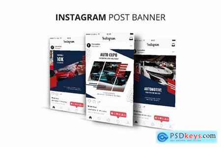 Automotive Instagram Post Banner