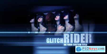 Videohive Ride On Glitch - Titles 1618697