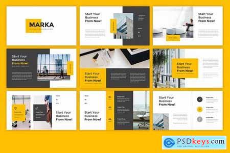 Marka Business - Powerpoint Google Slides and Keynote Templates