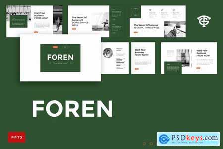 Foren Business - Powerpoint Google Slides and Keynote Templates
