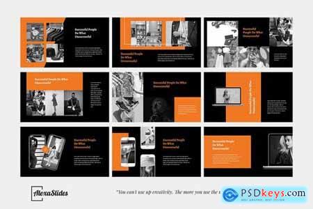 Guesty - Black Powerpoint Google Slides and Keynote Templates