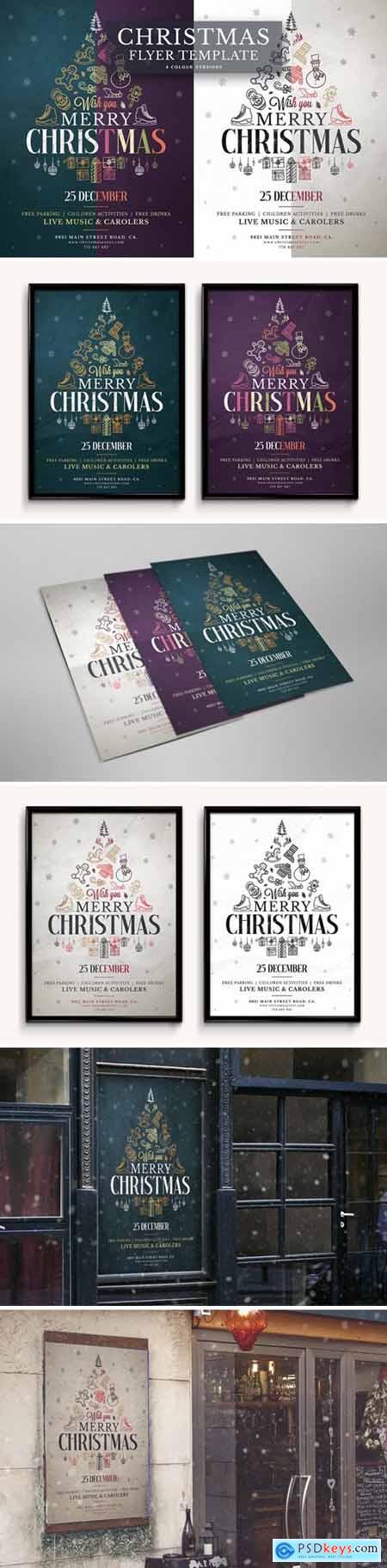 Christmas Flyer Template Vol5 4313587