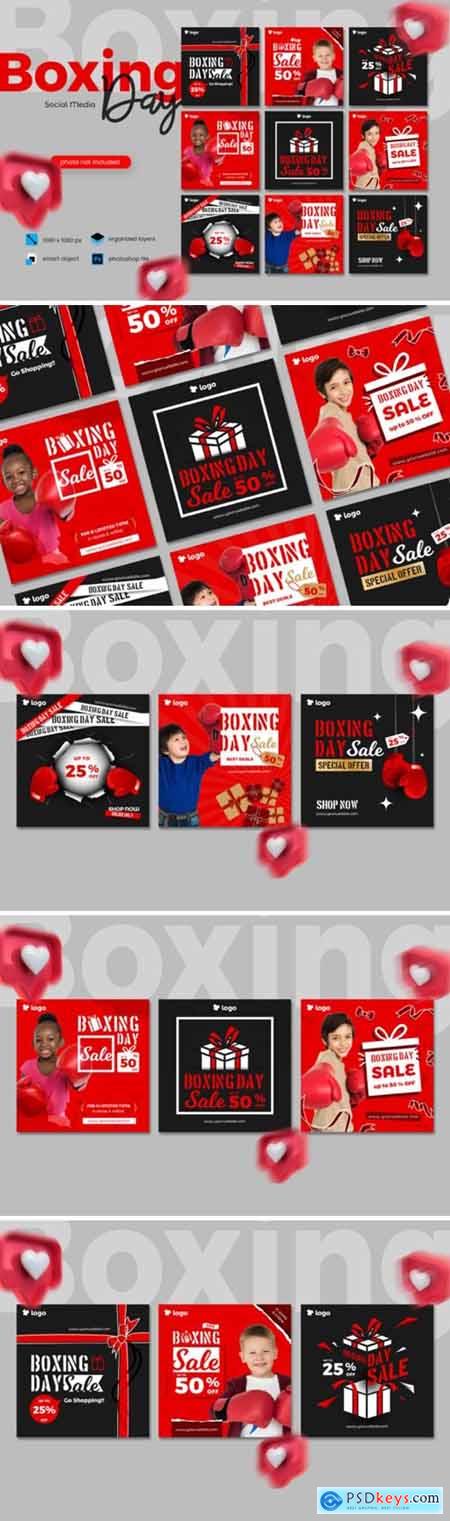Boxing Day Sale Social Media Template 2118052