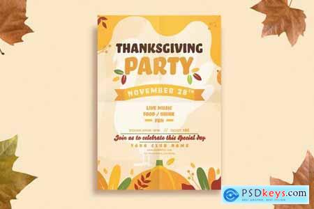 Thanksgiving Flyer Template