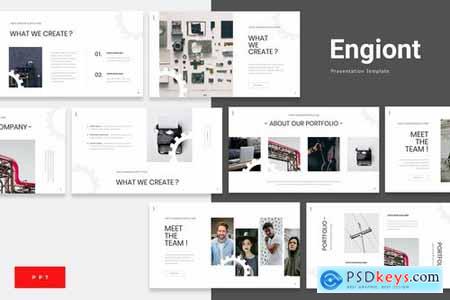 Engiont - Engineering Powerpoint Google Slides and Keynote Templates