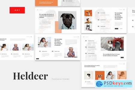 Heldeer - Dog Lover Powerpoint Google Slides and Keynote Templates
