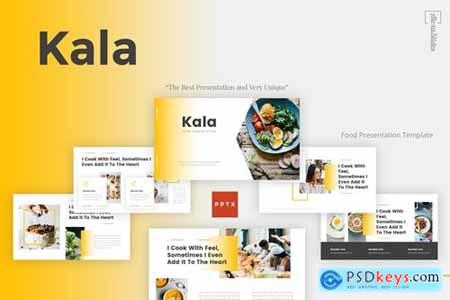 Kala - Food Powerpoint, Keynote and Google Slides Templates