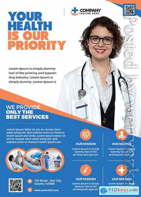 Health Care - Premium flyer psd template
