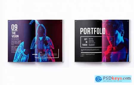 Creative Portfolio A4 & US Letter Design - 30 pgs