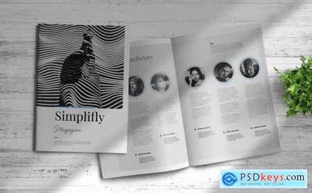 Simplifly - Indesign Magazine Template