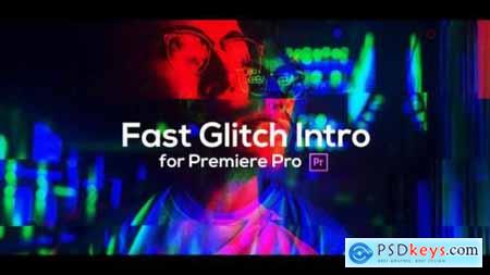 Videohive Fast Glitch Intro for Premiere Pro 25146415