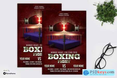 Boxing Fight - Flyer vol02
