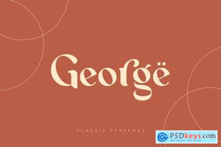 George - Classic Typeface 4105314