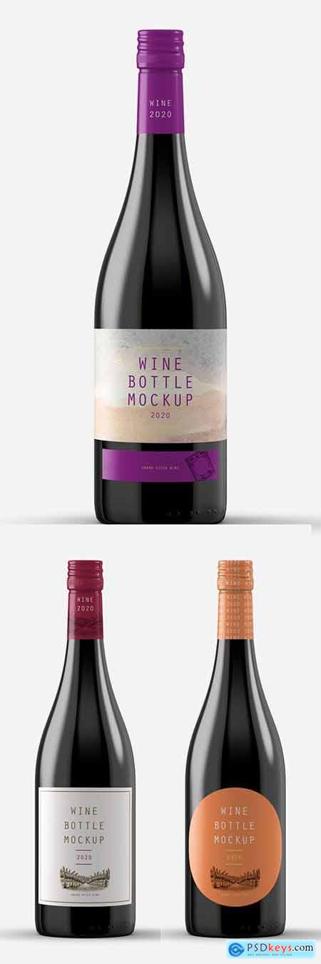 Wine Bottle Mockup 305773106