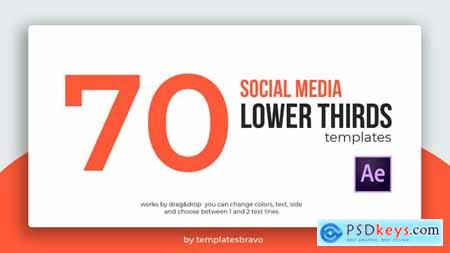 Videohive Social Media Lower Thirds 24493898