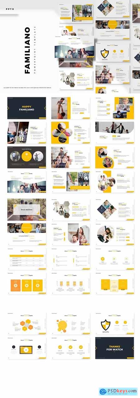Familiano Powerpoint, Keynote and Google Slides Templates