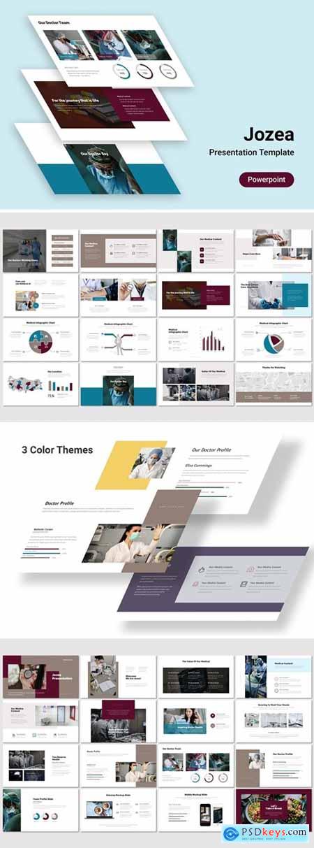 Jozea Powerpoint, Keynote and Google Slides Templates