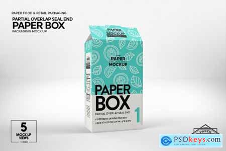Paper Cereal Box Packaging Mockup 4347678
