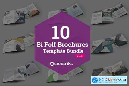 50 Bi-Fold Brochures Bundle 4268003