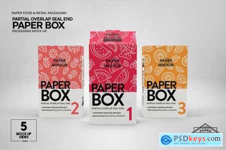 Download Creativemarket Paper Cereal Box Packaging Mockup 4347678