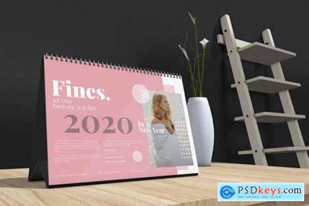 Fines - Fashion Table Calendar 2020