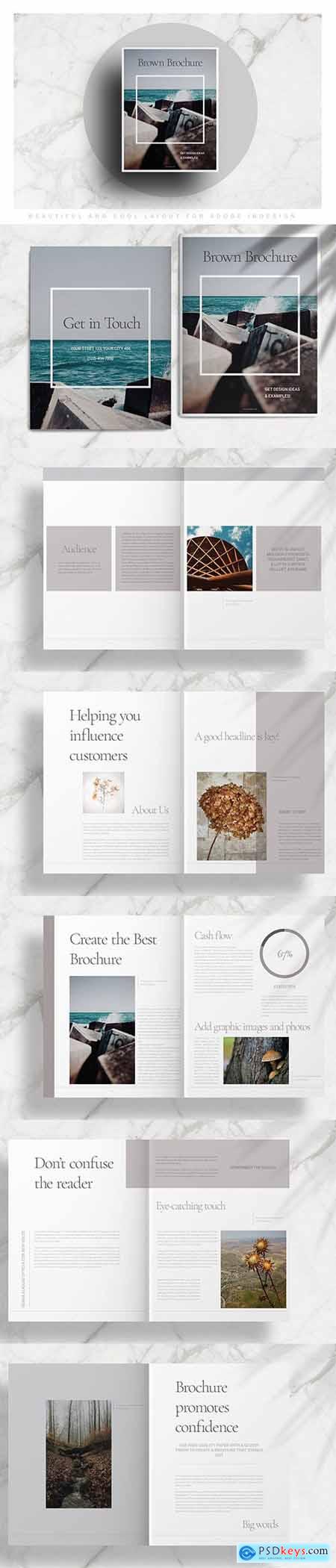 Brown Lifestyle Brochure Layout