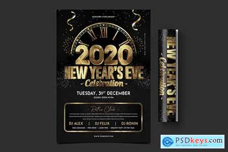 New Year Party Flyer682