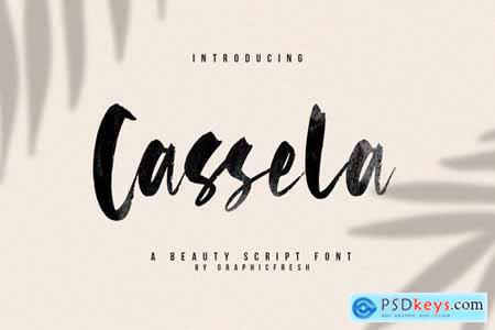 Cassela - The Beauty Script Font