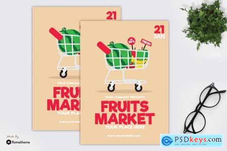 Fruits Market - Flyer GR
