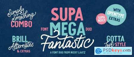 Supa Mega Fantastic Complete Family