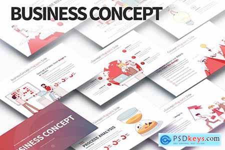 Business Concept - PowerPoint Infographics Slides