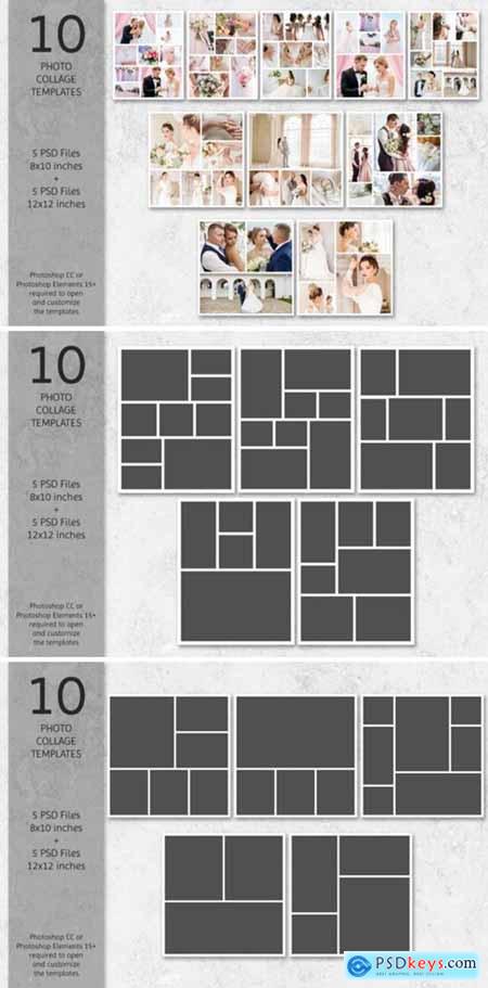 Photo Collage Templates 2194602 » Free Download Photoshop Vector Stock