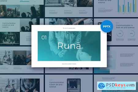 Runa - Clean & Minimal Powerpoint, Keynote and Google Slides Templates
